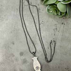 "Sage Horizon Pendant" - Black Hills turquoise in sterling by shasta brooks studio  Image: All Art © Shasta Brooks Studio LLC