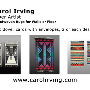 Notecards - Handwoven Images from the Contemporary Series, Pkg. of 6 by Carol Irving 