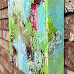 Not Here To Walk On Eggshells by Sis Bartram 