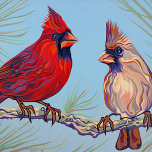 Cardinal Cuties by Amy Ferrari