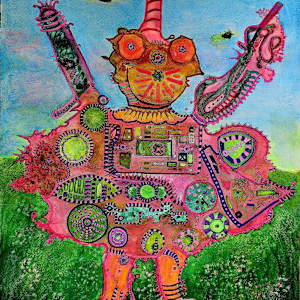 THE SPACE WARRIOR, Faina Kumpan by California Art League