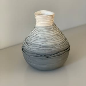 Layered Vase No. 1 by Cyrani Ackerman
