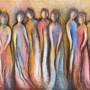 Radiance 9, Gold by Eren Alptekin