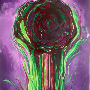 The Purple Rose by Negin Haghighi-Mismas