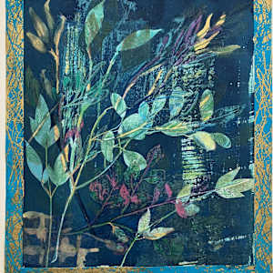 Bright Green Blue by Rhonda Burton