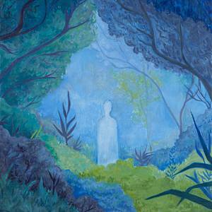 Blue Forest Spectre by Katie Moore