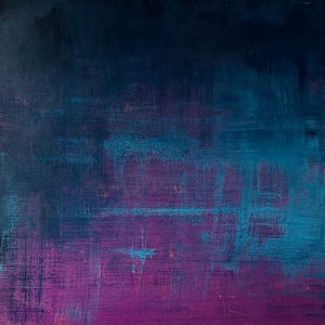 Untitled (Blue & Fuchsia) by Susan Dukow