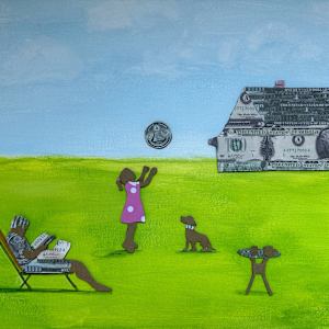 Building The American Dream by Oxana Akopov