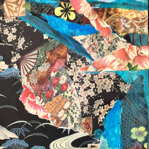 Flower and Tourquoise by Rhonda Burton