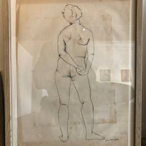 Female Nude Back by Joan Horsfall Young