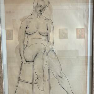 Female Nude Front by Joan Horsfall Young