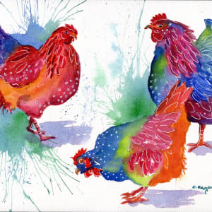Just Us Chickens by Claudia Kazachinsky