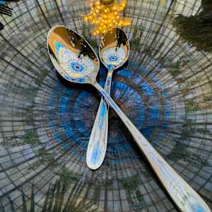 Crossed Spoons by Lee Cooper