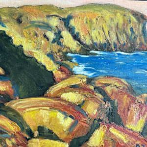 Maine Coast, After Hopper by Robert Zent Chew