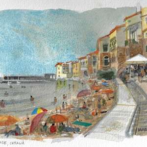 Promenade, Cefalu' by Ernie Marjoram