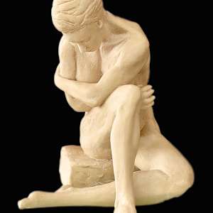Seated Maggie - Excellence in Sculpture Award L.A. Open 2026 by Emil Rutenberg, Image 1.