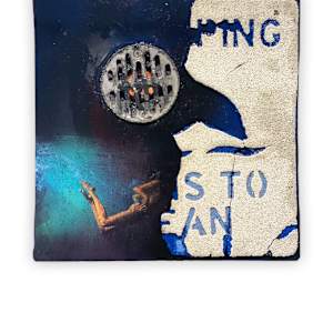 Swimming with dolphins by Lana Shmulevich
