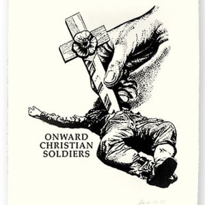 Onward Christian Soldiers by Gee Vaucher