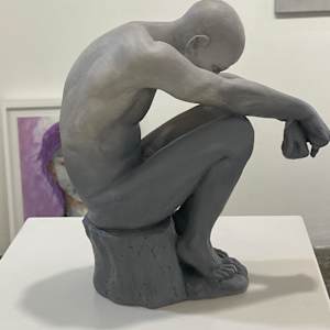 Seated Roberto II by Emil Rutenberg