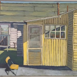 Yellow cottage in Orange by Roger McErlane
