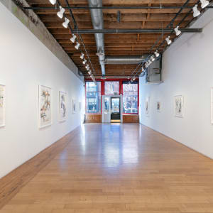 Let the soft animal of you body, love what it loves by Laura Ball  Image: Installation in "Cosmos" at the David B Smith Gallery, Denver, CO.