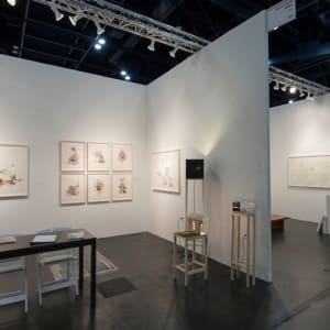 Growth - Tree by Laura Ball  Image: Installation in the 2013 Houston Art Fair with David B Smith Gallery