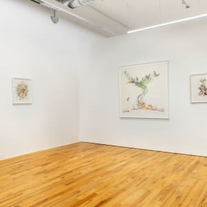 Rebirth by Laura Ball  Image: Installation in "Human/Nature" at the Weinberg/Newton Gallery in Chicago, IL, from January 14 to March 19, 2022