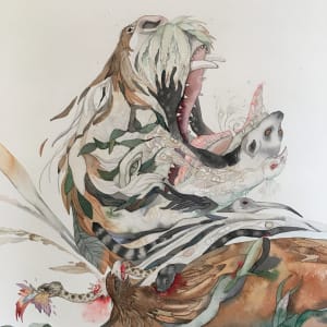 Tiger Battle by Laura Ball 