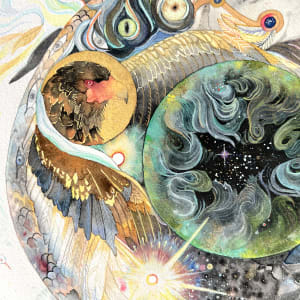 Celestial Map by Laura Ball 