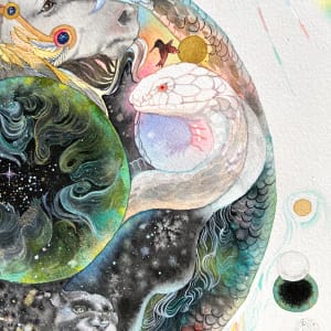 Celestial Map by Laura Ball 