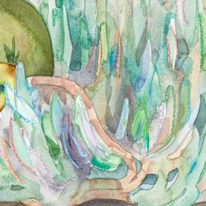 Wildflowers (Diptych) by Laura Ball 