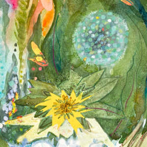 Wildflowers (Diptych) by Laura Ball 