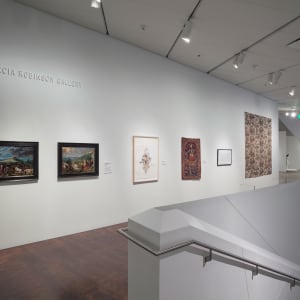 Zanesville Mandala by Laura Ball  Image: Installation in the Denver Art Museum for "Stampede: Animals in Art" which opened in Septmember of 2017.