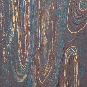 Mantle: Turquoise Veins by Shanti Conlan 