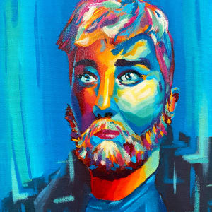 Contemporary Portrait by Sariah Chamberlain