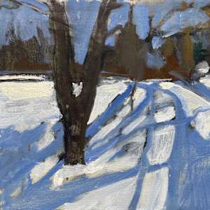 Untitled (Snow Painting 125) by David Hawkins, Image 1.