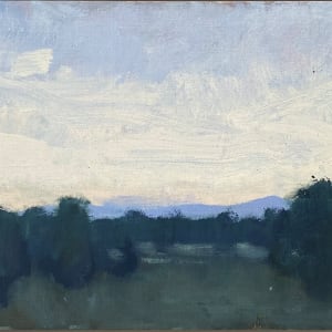 Untitled (Study for Endymion Approaches Barrackside) by David Hawkins