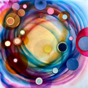 Smoke Eclipse #58 by Rosemarie Fiore