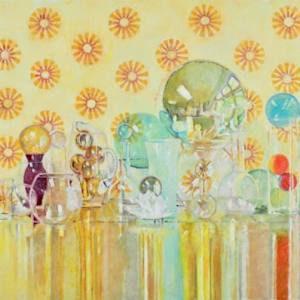 Island Still Life with Calm Sea by David Summers