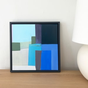 Blue field by Jane Pryor