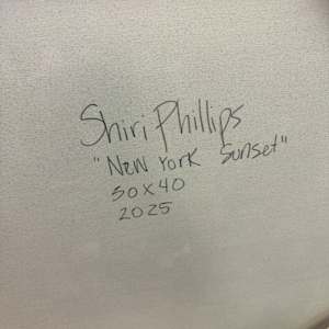 New York Sunset by Shiri Phillips 
