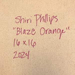 Blaze Orange by Shiri Phillips 
