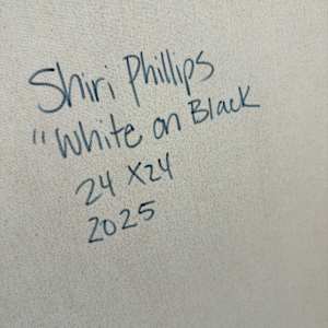 White on Black by Shiri Phillips 