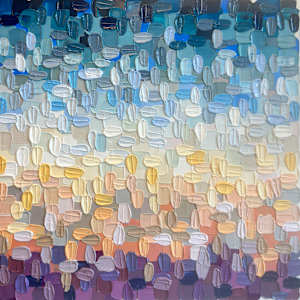 Early Sunset Triptych by Shiri Phillips 