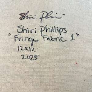Fringe Fabric 1 by Shiri Phillips 