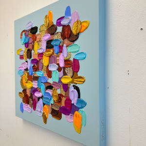 Golden Blue Hues by Shiri Phillips 