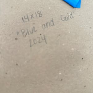 Blue and Gold by Shiri Phillips 