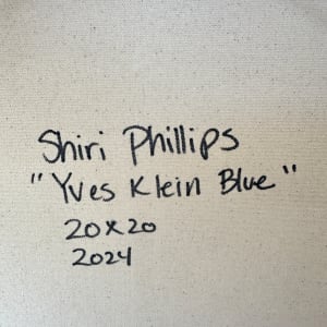 Yves Klein Blue by Shiri Phillips 