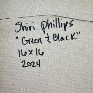 Green and Black by Shiri Phillips 