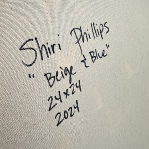 Beige and Blue by Shiri Phillips 